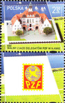4716 B przywieszka IV pod znaczkiem czysty**  XXI Walny Zjazd Delegatów PZF w Iławie