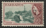 Barbados Mi.0213 kasowany