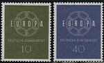 Bundesrepublik Mi.0320-321 czyste** Europa Cept