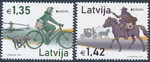 Łotwa Mi.1102-1103 A czyste** Europa Cept