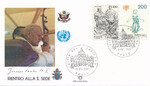 USA / ONZ wizyta Papieża Jana Pawła II 1995 rok