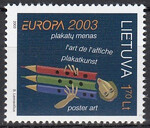 Litwa Mi.0816 czyste** Europa Cept