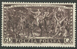 0741 a papier biały średni gładki guma bezbarwna czysty** 160 rocznica Powstania Kościuszkowskiego