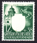 GG 105 czyste** 3 rocznica NSDAP w Generalnym Gubernatorstwie