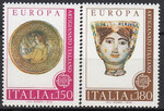Włochy Mi.1530-1531 czyste** Europa Cept
