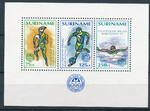 Surinam Mi.1409-1412 Blok 58 czyste**