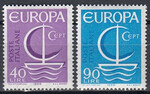 Włochy Mi.1215-1216 czyste** Europa Cept