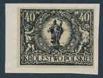 091 Projekt konkursowy - Polskie Marki Pocztowe 1918 rok - autor John Edmund