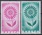 Włochy Mi.1164-1165 czyste** Europa Cept