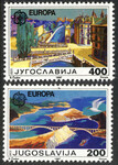 Jugosławia Mi.2219-2220 czyste** Europa Cept