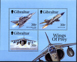 Gibraltar 0880-882 Blok 38 czysty**