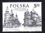 4661 ND czarnodruk czysty** Drewniane cerkwie w polskim i ukraińskim rejonie Karpat - wydanie wspólne
