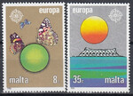 Malta Mi.0746-747 czyste** Europa Cept