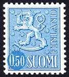 Finlandia Mi.0666 y odmiana papieru czysty**