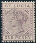 St. Lucia Mi.0020 II czysty**