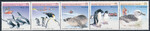 Australia Terytorium Antarktyda Mi.0079-83 pasek czyste**