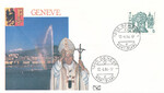 Szwajcaria - Wizyta Papieża Jana Pawła II Genewa 1984 rok