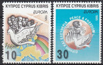 Cypr Mi.0854-855 czyste** Europa Cept