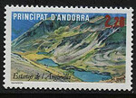 Andorra francuska 0372 czyste**