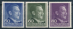 GG 110-112 czysty** Portret A.Hitlera na jednolitym tle