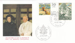 Watykan koperta okolicznościowa spotkanie Jana Pawła II z królową Holandii