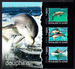 Guinea Rok 2014 delfiny arkusik I czysty**