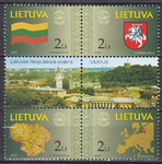 Litwa Mi.0762-765 sześcioblok czyste**