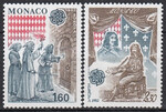 Monaco Mi.1526-1527 czyste** Europa Cept
