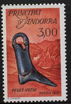 Andorra francuska 0388 czysty**