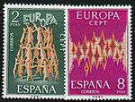 Hiszpania 1985-1986 czyste** Europa Cept