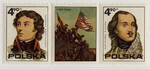 2259-2260 znaczki rozdzielone przywieszką czyste** 200 rocznica ogłoszenia niepodległości USA