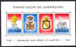 Luksemburg Mi.1127-1130 Blok14 czyste**
