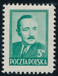 0471 b zielony ząbkowanie 11½ czysty** Bolesław Bierut