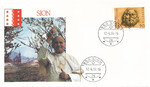 Szwajcaria - Wizyta Papieża Jana Pawła II Sion 1984 rok
