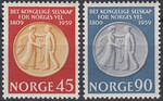 Norwegia Mi.0434-435 czyste**
