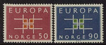 Norwegia Mi.0498-499 czyste** Europa Cept