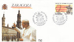Hiszpania - Wizyta Papieża Jana Pawła II Zaragoza 1984 rok