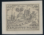 033 Projekt konkursowy - Polskie Marki Pocztowe 1918 rok - autor Gardowski Ludwik