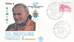 Włochy - Wizyta Papieża Jana Pawła II Rimini