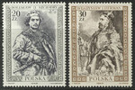 3079-3080 czyste** Poczet królów i książąt polskich (IV) - Bolesław Szczodry, Władysław Herman
