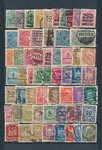Deutsche Reich zestaw znaczków kasowanych