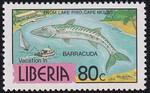 Liberia Mi.1280 czysty**