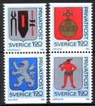 Szwecja Mi.1386-1389 parki czysty**