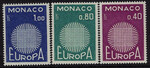 Monaco Mi.0977-979 czyste** Europa Cept