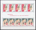 Monaco Mi.1473-1474 blok 17 czyste** Europa Cept
