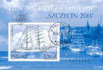 4473 Blok 251 kasowany Zlot Wielkich Żaglowców "Szczecin 2013"