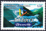 Andorra francuska 0526 czyste**