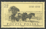 0927 c papier średni guma żółtawa czysty** Wystawa 400 lat Poczty Polskiej w Warszawie