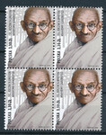 5012 w czwórce czyste** 150. rocznica urodzin Mahatmy Gandhiego