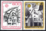 San Marino Mi.1354-1355 czyste** Europa Cept
